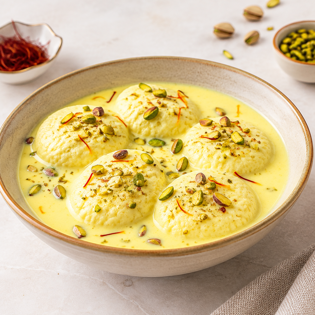 Traditional Rasmalai